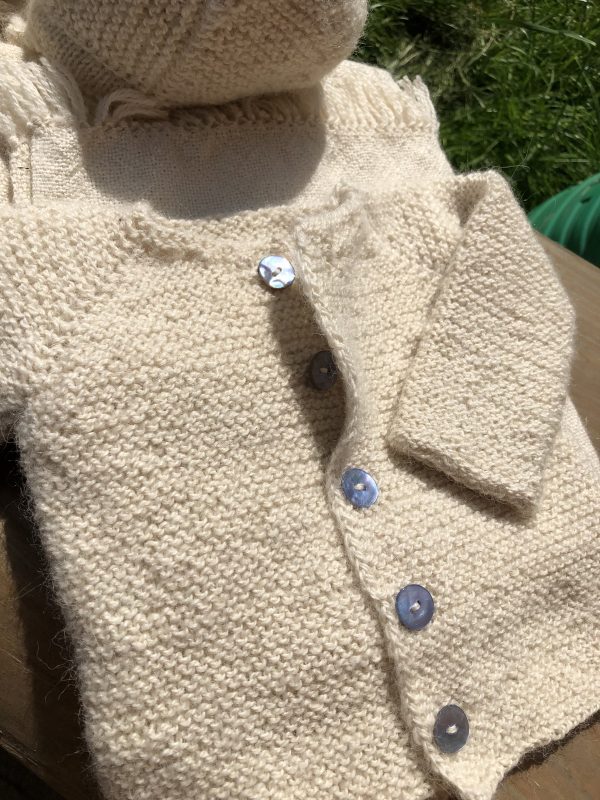 alpaka dla niemowlaka sweterek